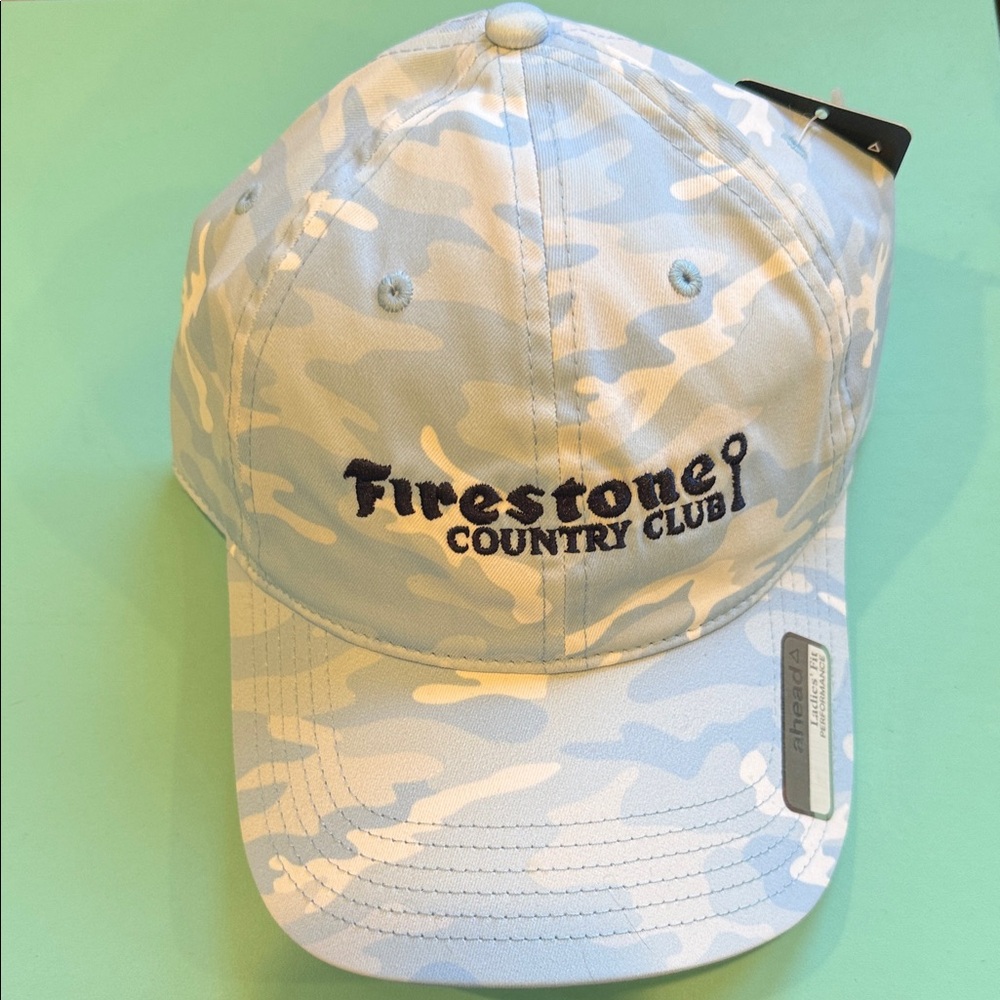 Firestone CC Blue Camo Cap